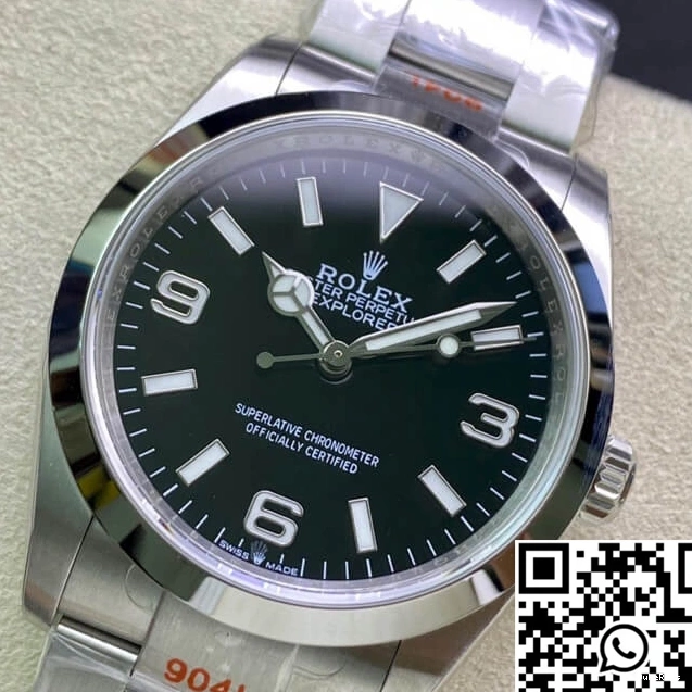 Factory EW Black Dial Rolex Explorer M124270-0001 36MM 0731